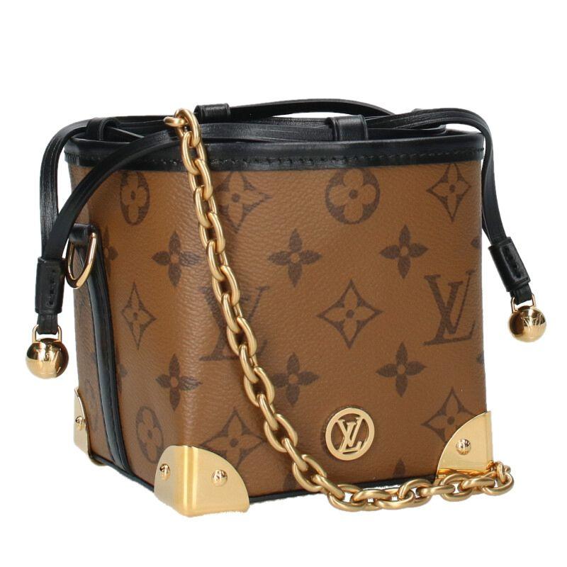 ルイヴィトン  M82885 ノエパース・LVチャーム モノグラムリバースハンドバッグ メンズ LOUIS VUITTON（ルイ・ヴィトン） M82885 ノエパース・LVチャーム