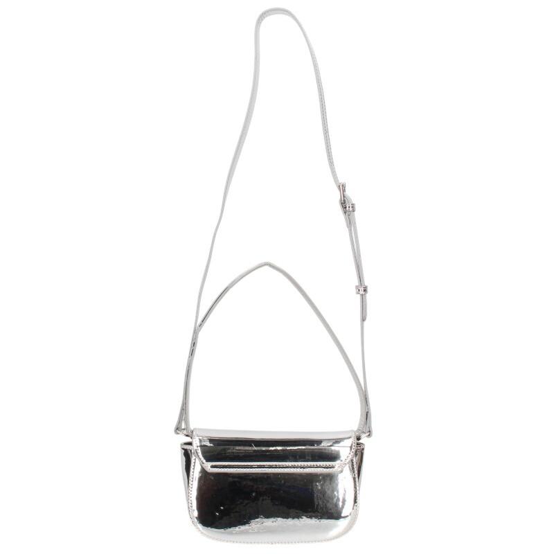 DIESEL（ディーゼル） 1DR Dロゴメタリック2WAYハンドバッグ 中古 BS99 