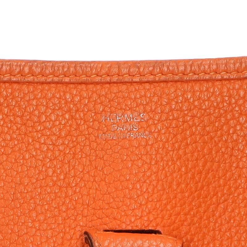 エルメス HERMES エブリン3PM □P刻印 サイズ:PM SV金具レザーショルダーバッグ 中古 SS13｜rinkan｜05