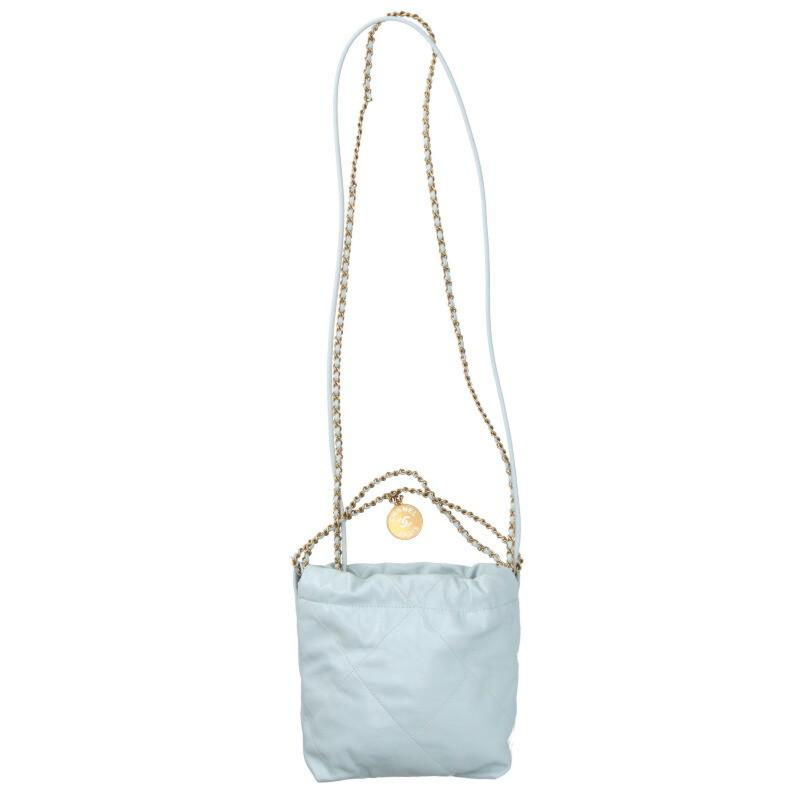 CHANEL（シャネル） CHANEL22 レザーキルティングチェーンショルダー