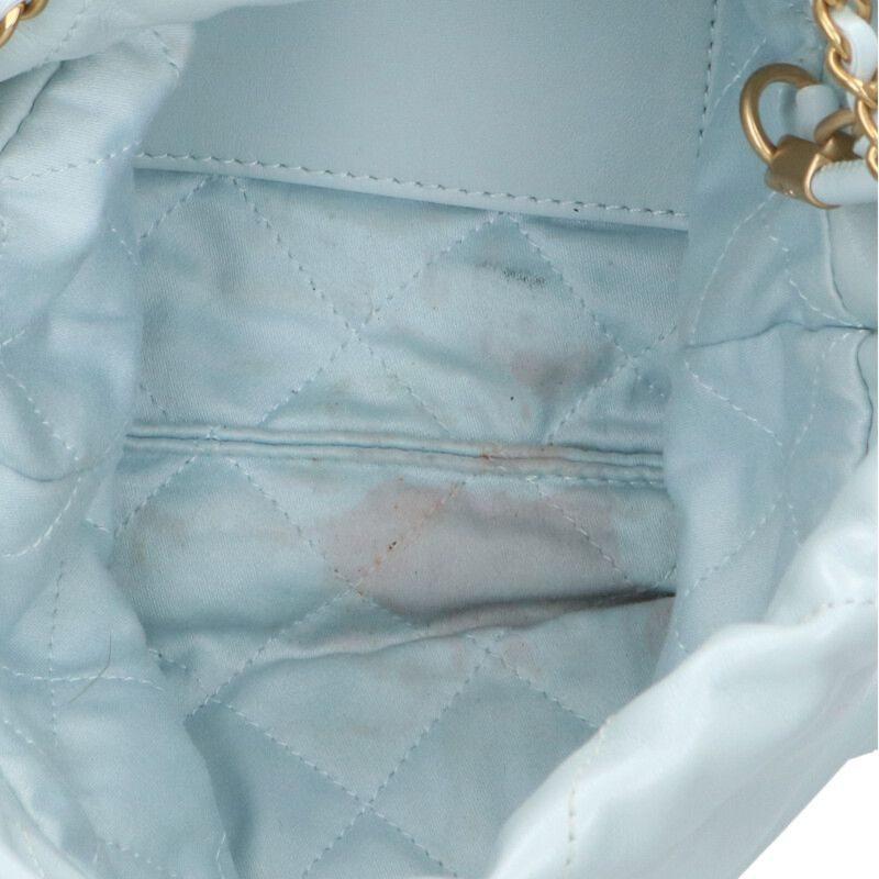 CHANEL（シャネル） CHANEL22 レザーキルティングチェーンショルダー