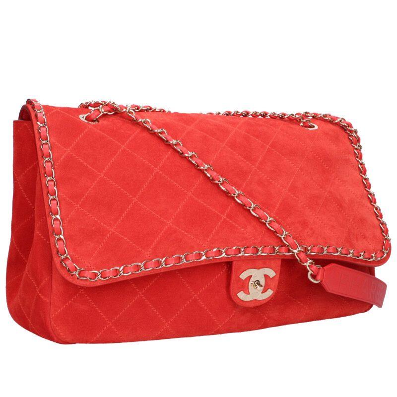 シャネル   マトラッセ クラシックダブルフラップショルダーバッグ 中古 SS13 CHANEL（シャネル） マトラッセ クラシックダブルフラップショルダー