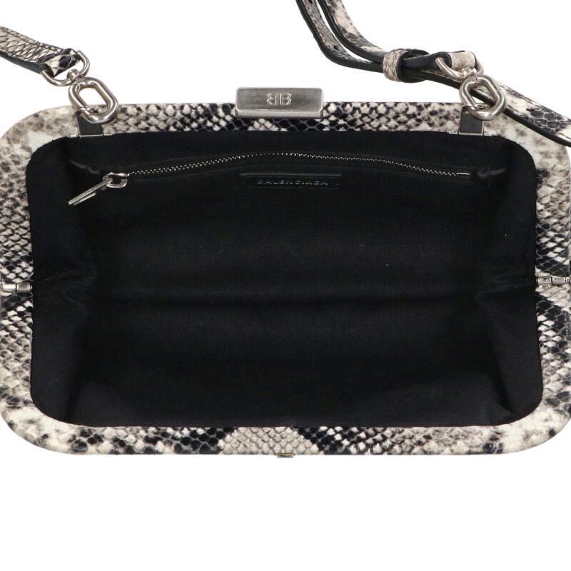 BALENCIAGA（バレンシアガ） 618895 CLOUD XS ロゴプリントパイソン柄 