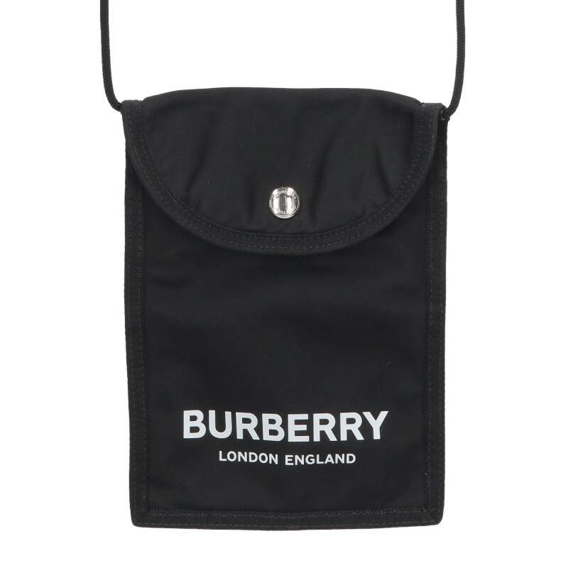 BURBERRY（バーバリー） ロゴプリントナイロンショルダーバッグ 中古 