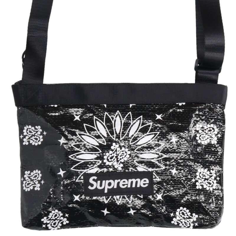 Supreme（シュプリーム） ショルダーバッグ 21SS Bandana Tarp Side 