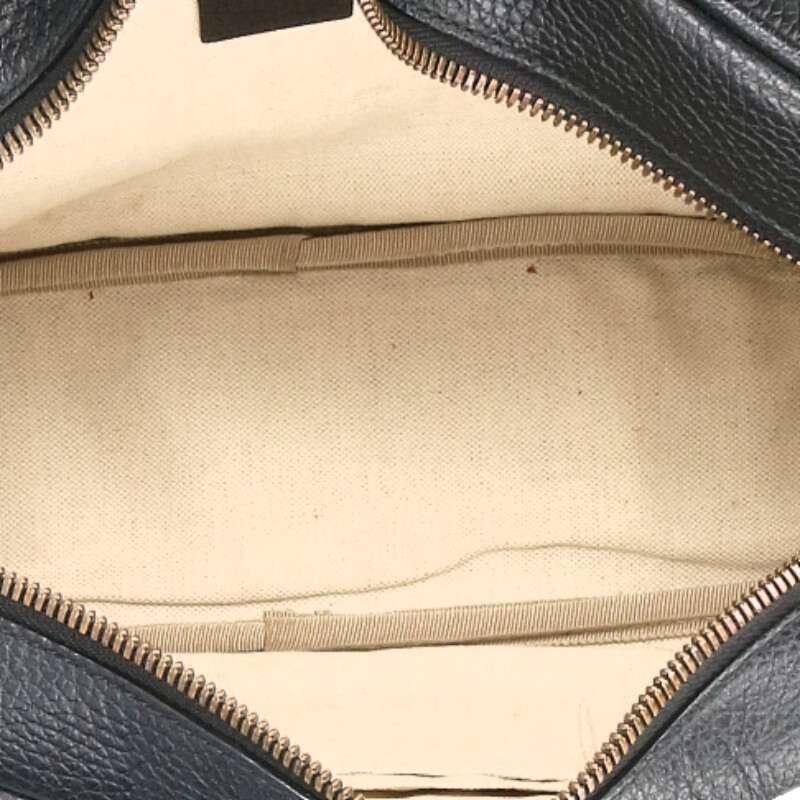 GUCCI（グッチ） 523589 ロゴプリントメッセンジャーショルダーバッグ