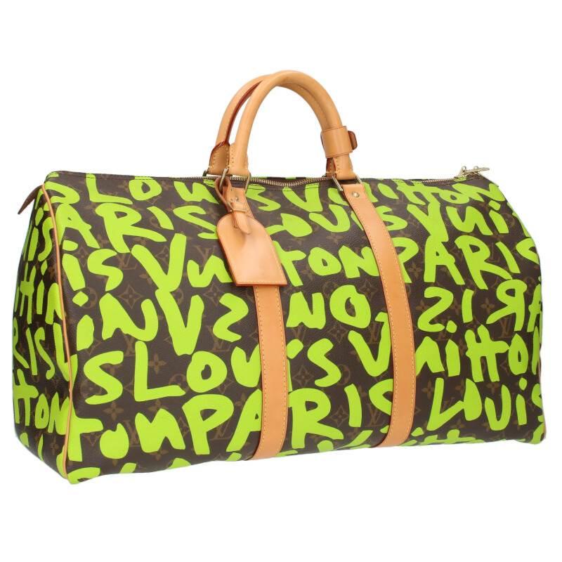 ルイヴィトン  M93700 キーポル50 グラフィティヴェールボストンバッグ メンズ 50 LOUIS VUITTON（ルイ・ヴィトン） サイズ:50 M93700 キーポル50