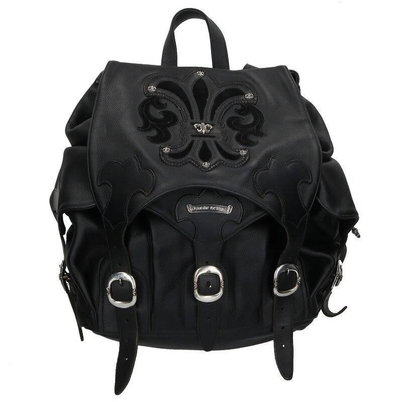 CHROME HEARTS クロムハーツ バックパック BACKPACK-L BSフレア装飾  