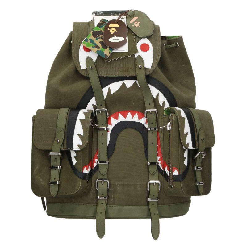 レディメイド  アベイシングエイプ   RE-AP-KH-00-00-005 ダブルネームヴィンテージコットンバックパック 中古 SB01 READYMADE（レディメイド） アベイシングエイプ RE-AP-KH-00-00-005