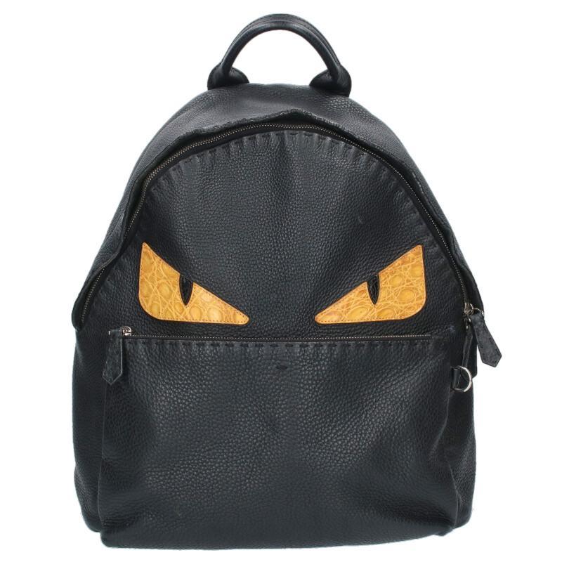 フェンディ   7VZ012 セレリアレザーバックパック 中古 BS99 FENDI（フェンディ） 7VZ012 セレリアレザーバックパック 中古 BS99