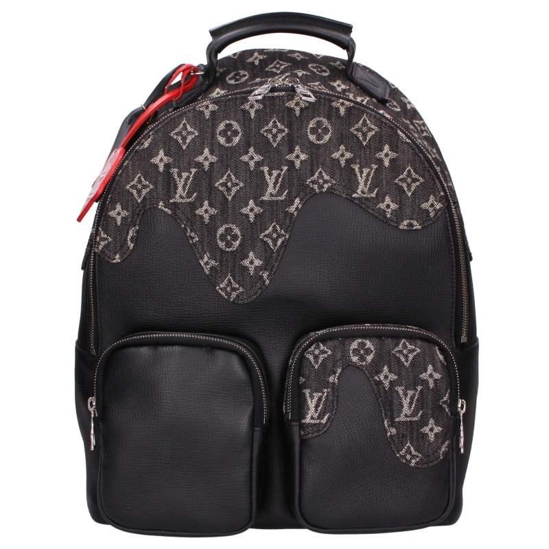 ルイヴィトン ×NIGO  M45973 モノグラムデニムレザーバックパック メンズ LOUIS VUITTON（ルイ・ヴィトン） NIGO M45973 モノグラムデニムレザー