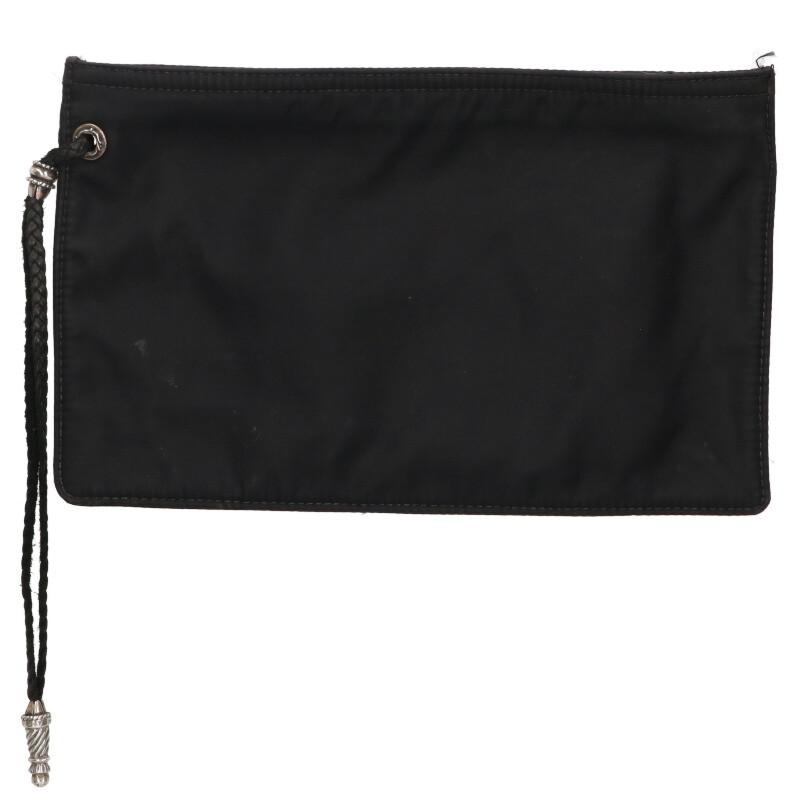 CHROME HEARTS クロムハーツ クラッチバッグ ストラップ付ナイロン  