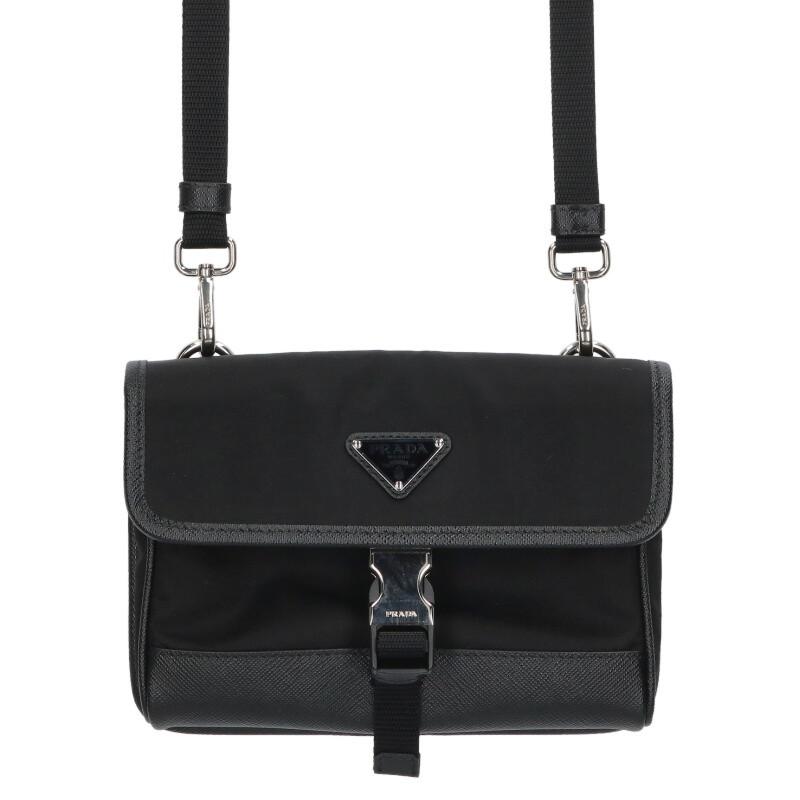 PRADA プラダ 2ZH108 Re-Nylon サフィアーノレザースマートフォン  