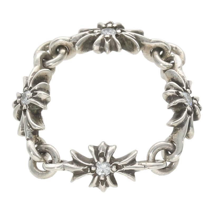 クロムハーツ Chrome Hearts Ring Tny E Ch Pls Dia タイニーechプラス サイズ 11号 ダイヤ シルバーリング 中古 Ss07 0102 Rinkan 通販 Yahoo ショッピング