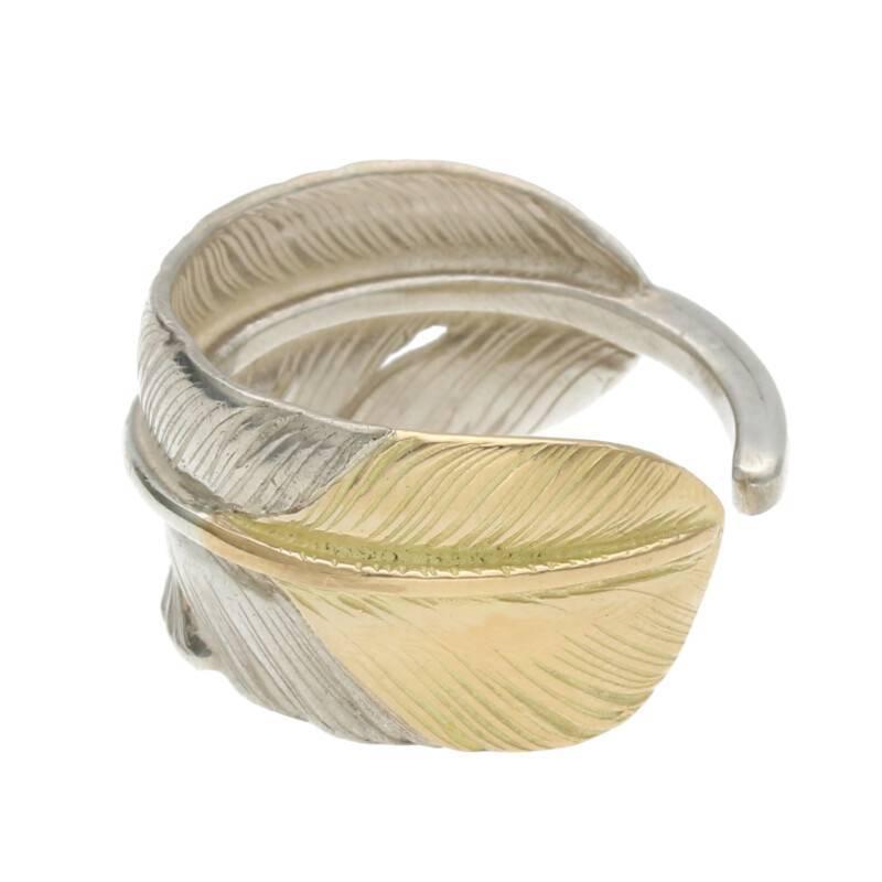 最適な材料 リング ゴローズ ゴローズ Hj08 中古 リング サイズ 23号 先金特大フェザー Goro S メンズアクセサリー Www Reinnec Cl