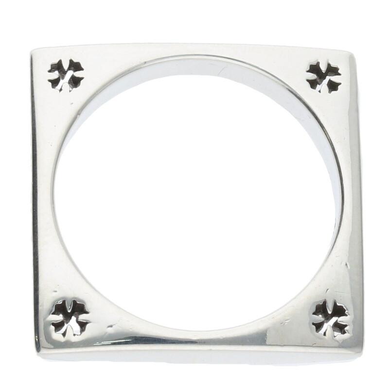 CHROME HEARTS クロムハーツ リング スクエアサークル サイズ:14 CHROME HEARTS クロムハーツ リング スクエアサークル サイズ:14