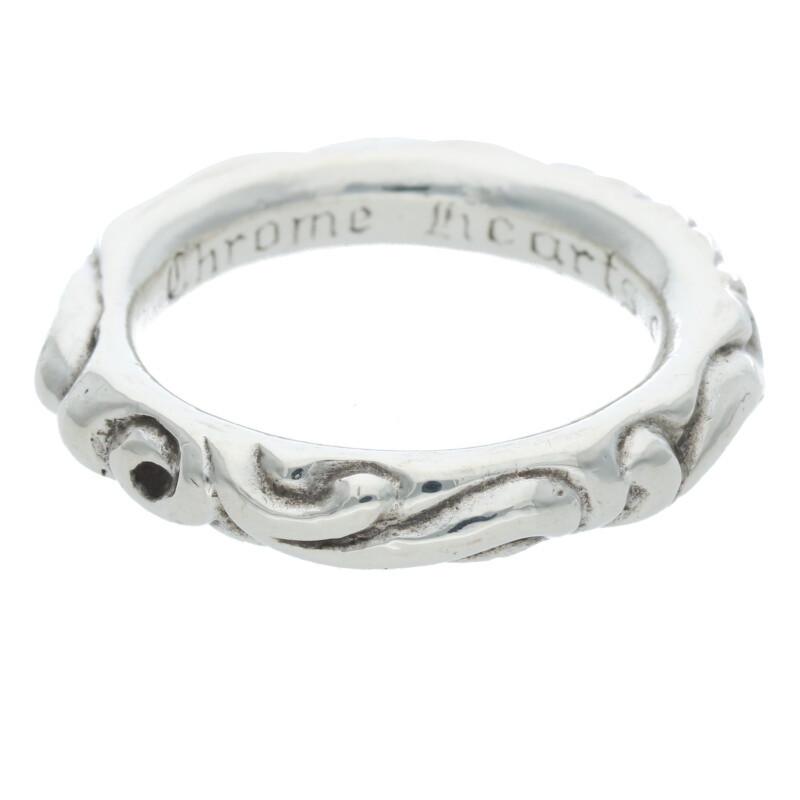 CHROME HEARTS クロムハーツ サイズ:22号 SCRL BAND スクロールバンド 