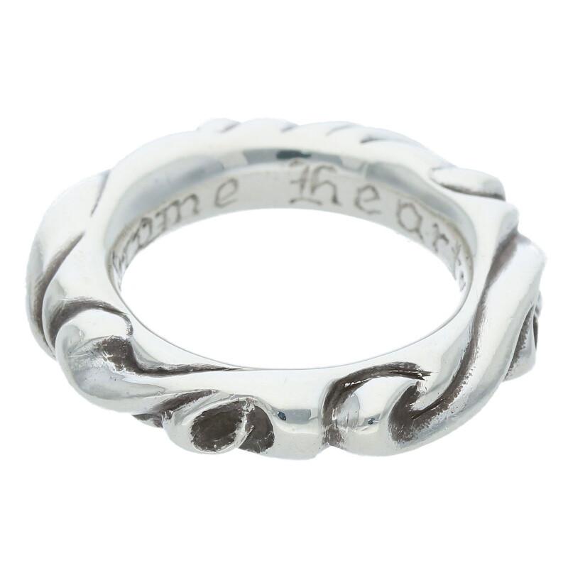 CHROME HEARTS クロムハーツ サイズ:7号 SCRL BAND スクロールバンド 