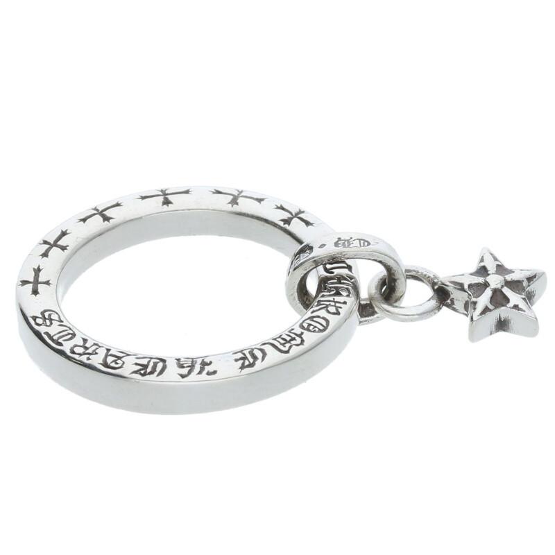 CHROME HEARTS クロムハーツ リング サイズ:6号 NTFL W wスター CHROME HEARTS クロムハーツ リング サイズ:6号 NTFL W wスター