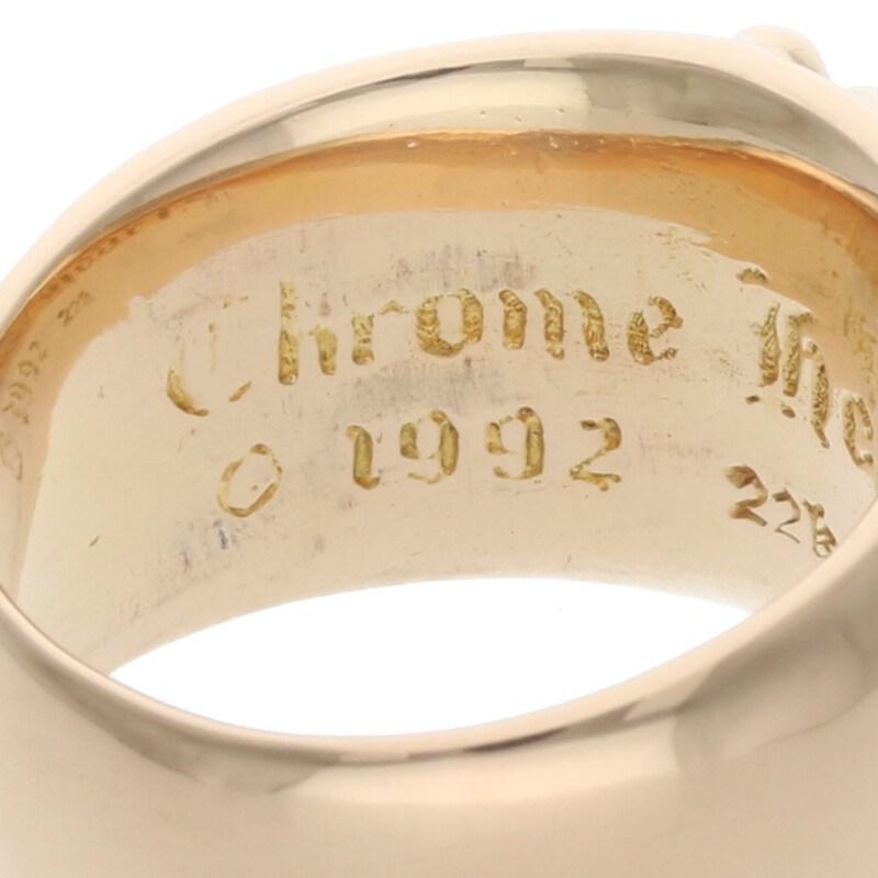 CHROME HEARTS クロムハーツ サイズ:15.5号 22K FLRL CRS 22K CHROME HEARTS クロムハーツ サイズ:15.5号 22K FLRL CRS 22K