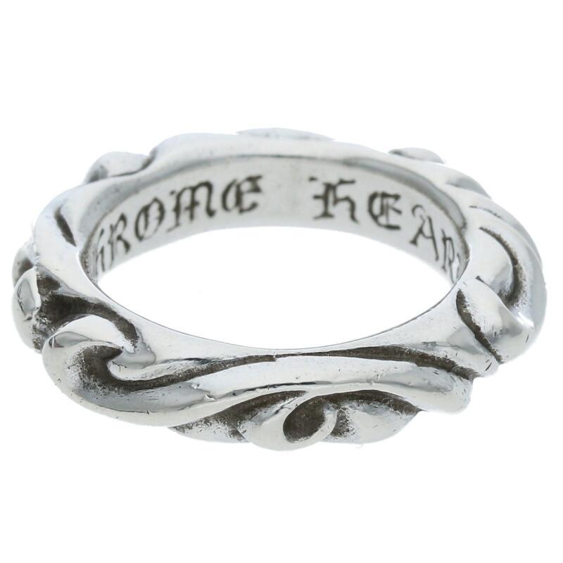 CHROME HEARTS クロムハーツ リング サイズ:4.5号 SCRL BAND CHROME HEARTS クロムハーツ リング サイズ:4.5号 SCRL BAND