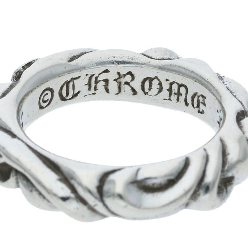 CHROME HEARTS クロムハーツ リング サイズ:4.5号 SCRL BAND CHROME HEARTS クロムハーツ リング サイズ:4.5号 SCRL BAND