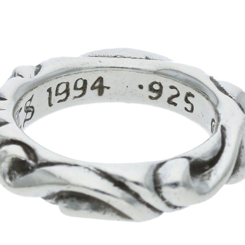 CHROME HEARTS クロムハーツ リング サイズ:4.5号 SCRL BAND CHROME HEARTS クロムハーツ リング サイズ:4.5号 SCRL BAND