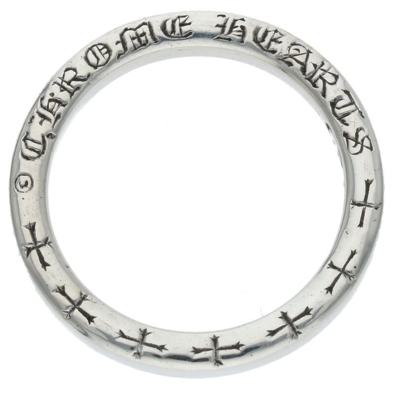 CHROME HEARTS クロムハーツ リング サイズ:15号 NTFL シルバーリング  