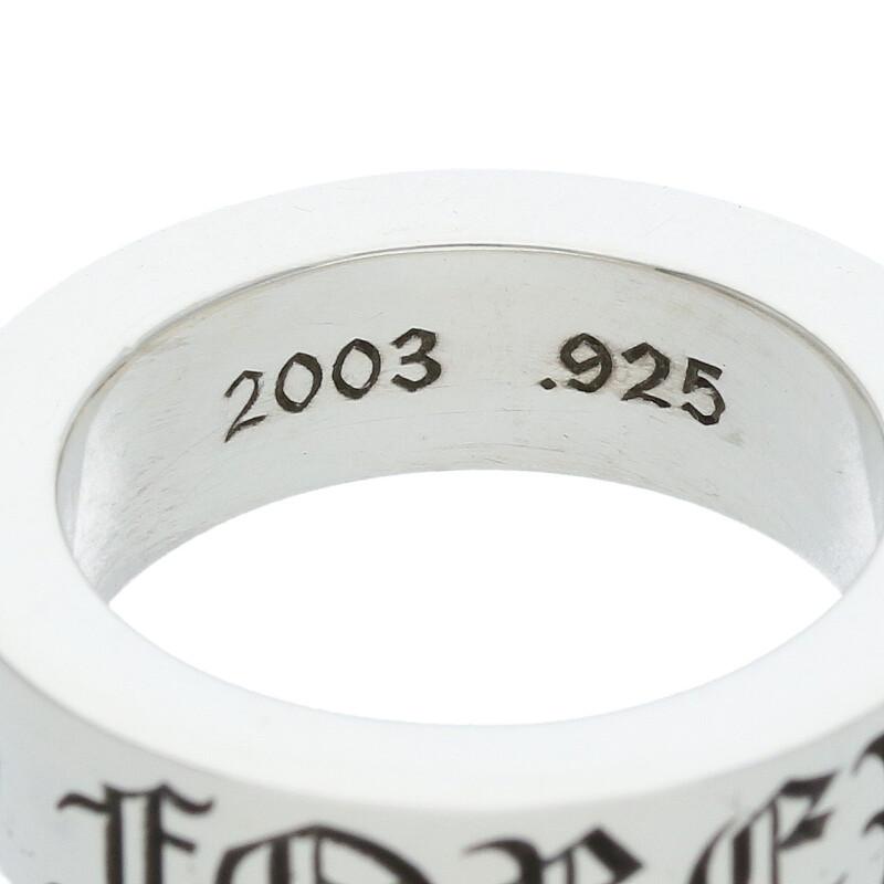 CHROME HEARTS クロムハーツ リング サイズ:12号 6mm SPACER CHROME HEARTS クロムハーツ リング サイズ:12号 6mm SPACER