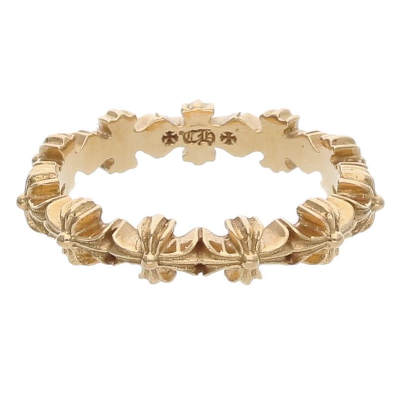 CHROME HEARTS クロムハーツ リング サイズ:7号 22K TINY E CH PLS 