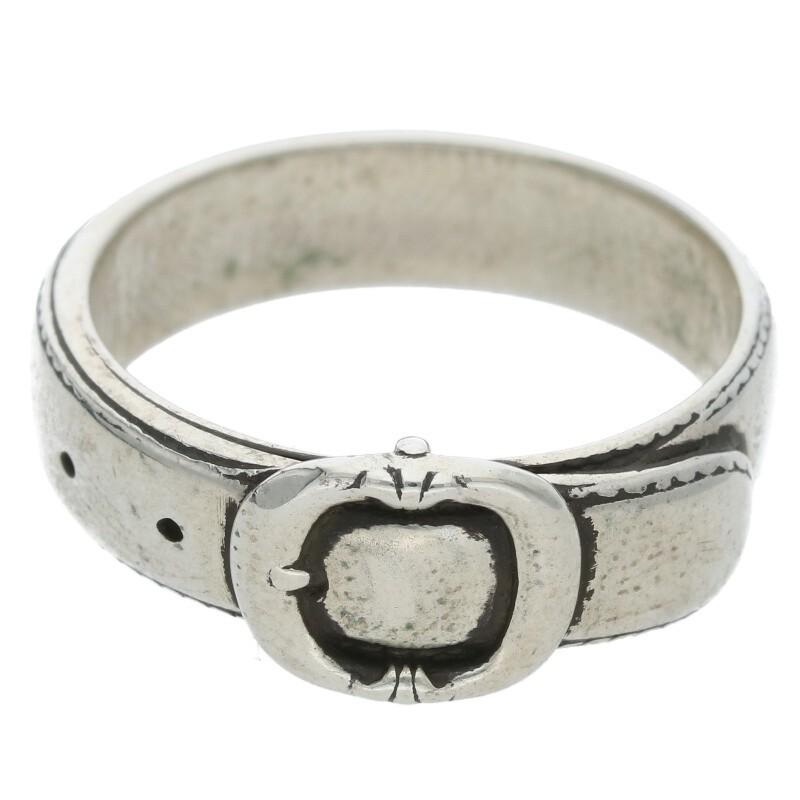 クロムハーツ  BELTED GUNSLINGER LG/ベルテッドガンスリンガー シルバーリング メンズ 21号 CHROME HEARTS（クロムハーツ） リング 21号 BELTED GUNSLINGER LG