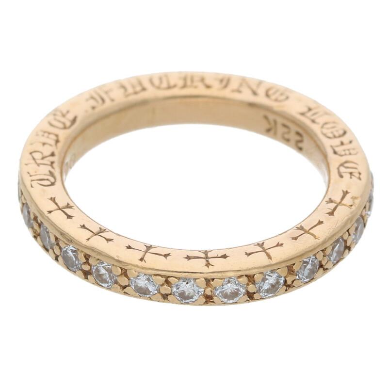 CHROME HEARTS（クロムハーツ） 6.5号 22K TFL 純正PAVEダイヤ