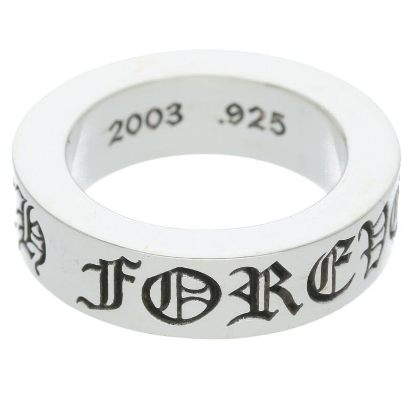 CHROME HEARTS（クロムハーツ） リング サイズ:8号 6mm SPACER FOREVER