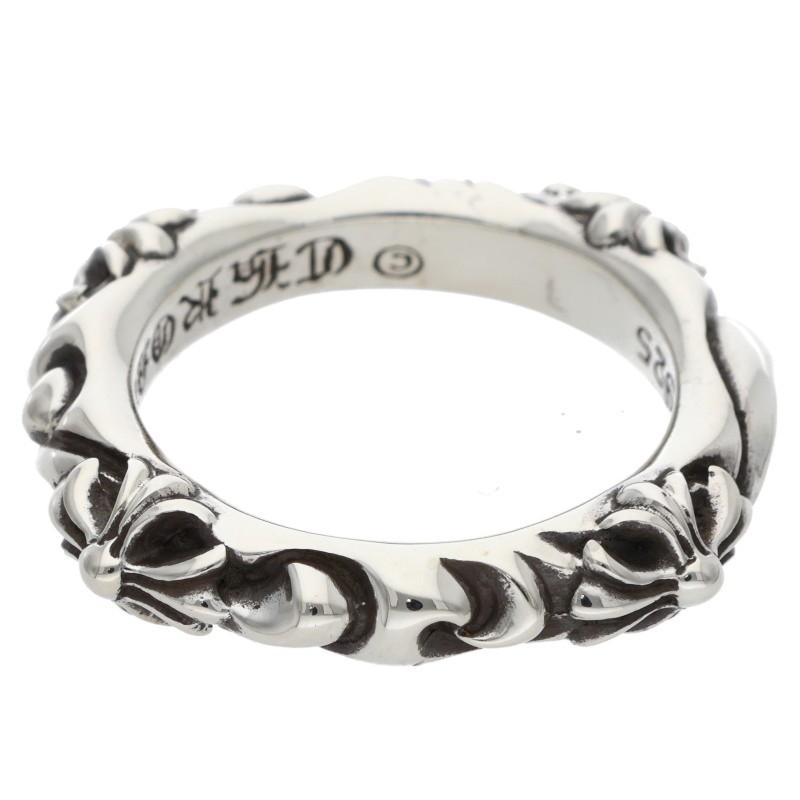クロムハーツ SBT バンド リング 指輪 15号 シルバー 925 クロムハーツ SBT バンド リング 指輪 15号 シルバー 925