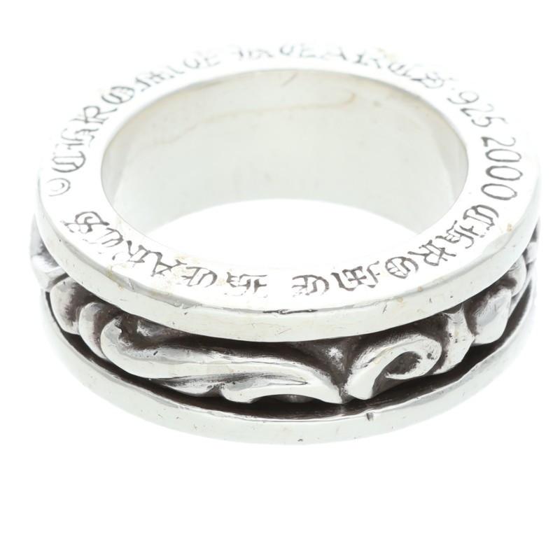 クロムハーツ　SPINNER SCOLL シルバー925 CHROME HEARTS クロムハーツ サイズ:18号 RING SPINNER SCROLL