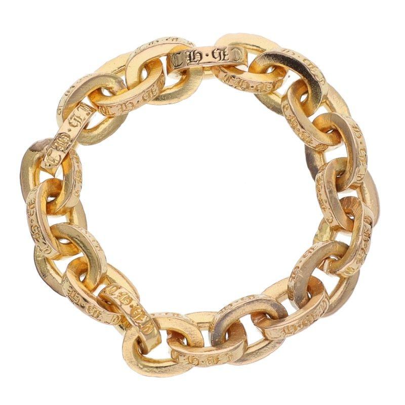 CHROME HEARTS（クロムハーツ） 22号 22K PAPER CHAIN RING ペーパー