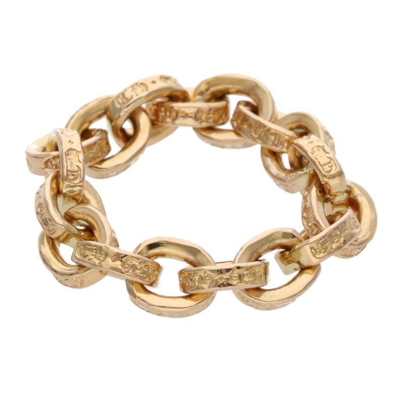 CHROME HEARTS（クロムハーツ） リング サイズ:9号 22K PAPER CHAIN 