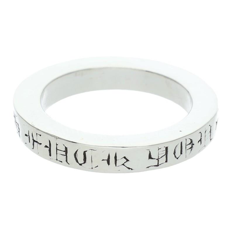 CHROME HEARTS（クロムハーツ） リング サイズ:9.5号 3mm SPACER