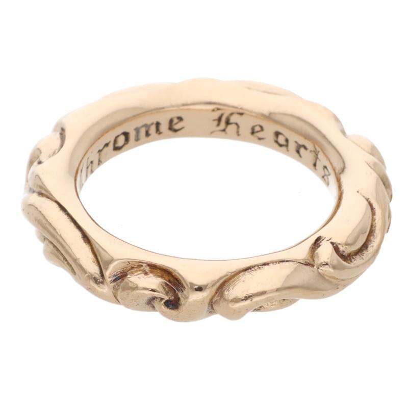 CHROME HEARTS（クロムハーツ） リング 14号 22K SCRL BAND 22K