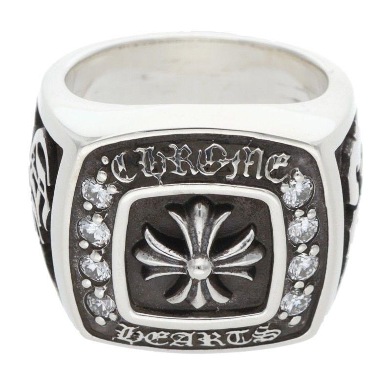 クロムーハーツ シルバーリング CHROME HEARTS（クロムハーツ） リング サイズ:16.5号 LRG CHAMPION P