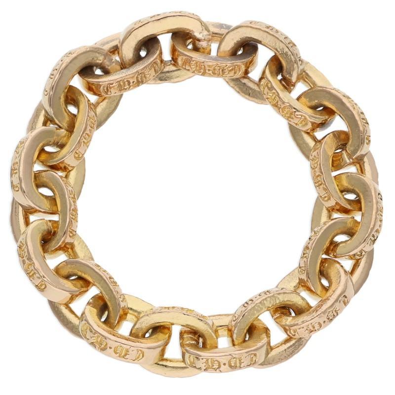 CHROME HEARTS（クロムハーツ） サイズ:18.5号 22K PAPER CHAIN RING