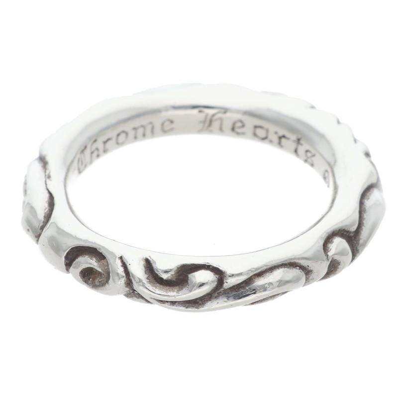CHROME HEARTS（クロムハーツ） リング 22号 SCRL BAND スクロール 