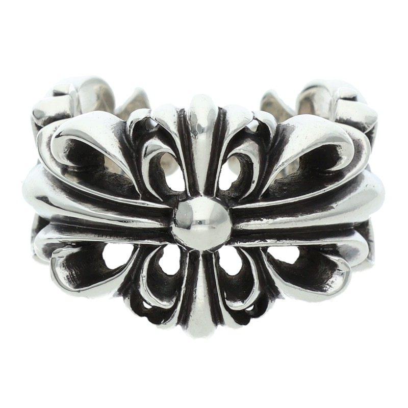 Chrome Hearts リング 13号 CHROME HEARTS（クロムハーツ） リング 13号 DBL FLRL CRS ダブル