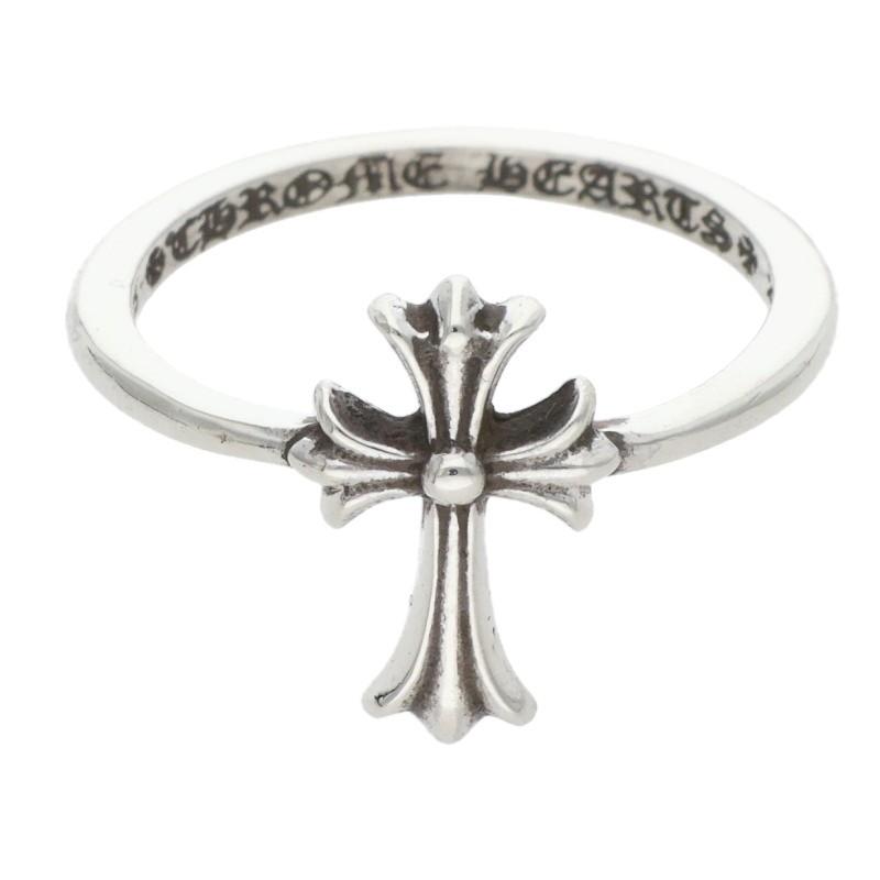 [美品]割引中Chrom heartsクロムハーツ/バブルガムCHクロス 7号 CHROME HEARTS（クロムハーツ） リング 7号 BUBBLGM CH CRS バブルガム