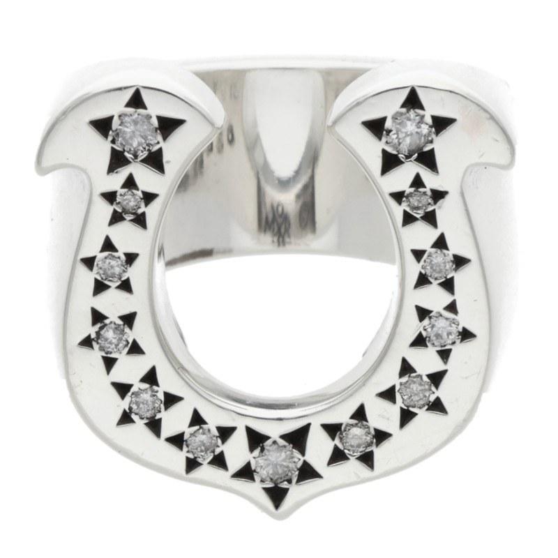 テンダーロイン  T-H.S RING SILVER STONE ホースシューシルバーダイヤリング メンズ 10号 TENDERLOIN（テンダーロイン） 10号 T-H.S RING SILVER STONE ホース