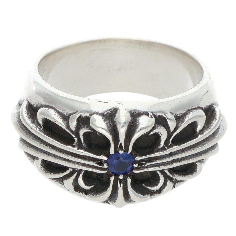CHROME HEARTS（クロムハーツ） サイズ:19号 FLRL CRS 1SAP フローラル 