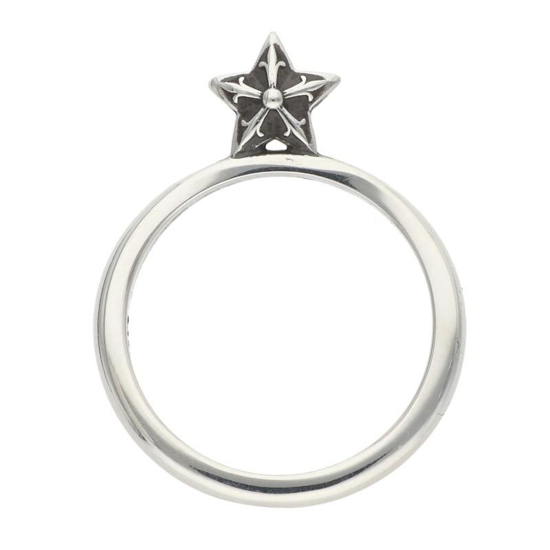 CHROME HEARTS（クロムハーツ） リング 7号 BUBBLGM STAR SU