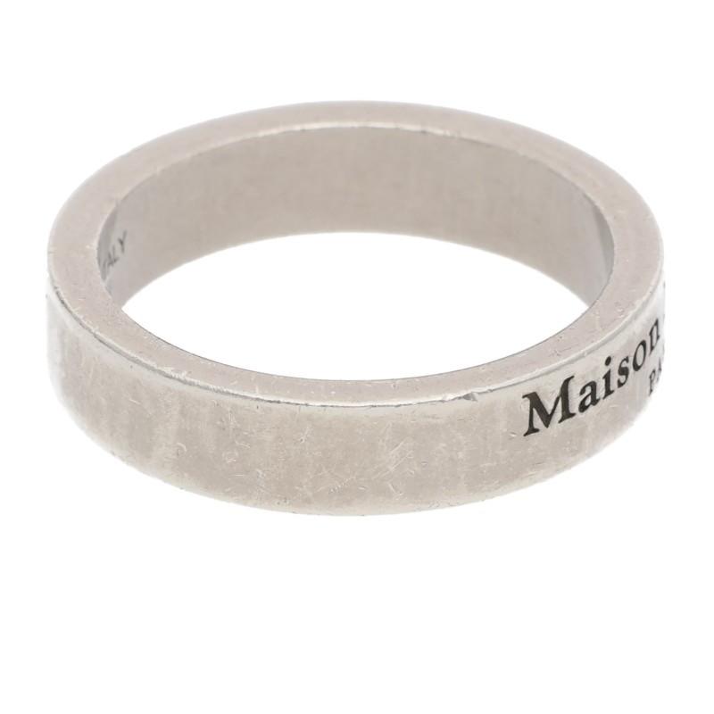 Maison Margiela（メゾンマルジェラ） リング サイズ:18号 ロゴ