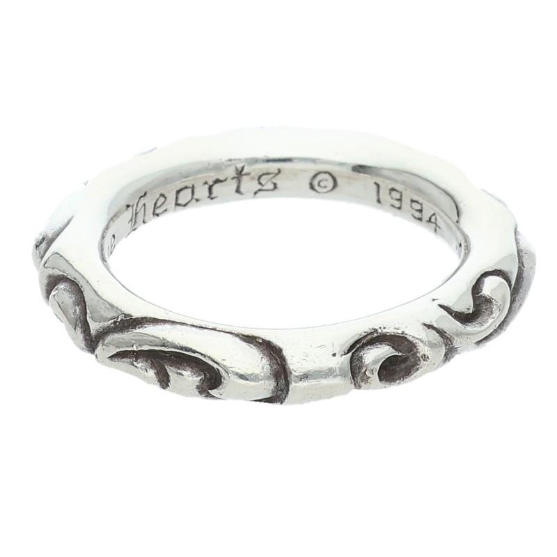 CHROME HEARTS（クロムハーツ） サイズ:21.5号 SCRL BAND スクロール 