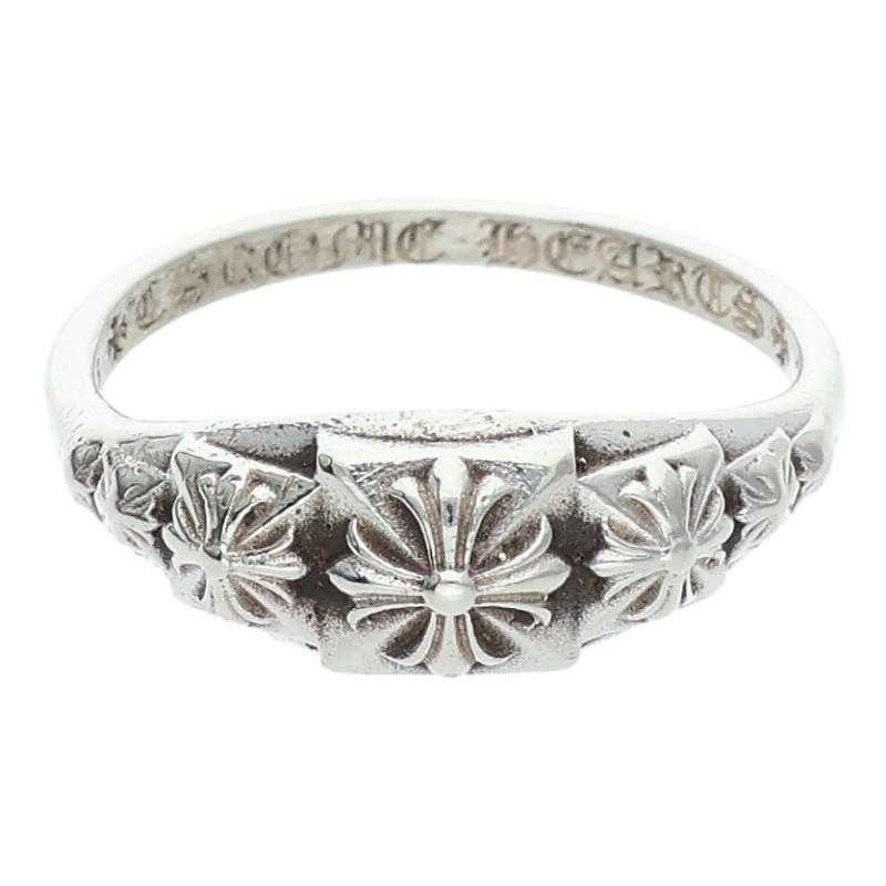クロムハーツ  TINY PYRAMID/タイニーピラミッド シルバーリング メンズ 7号 CHROME HEARTS（クロムハーツ） リング 7号 TINY PYRAMID タイニー